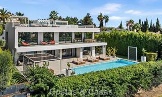 5-bedroom contemporary villa for sale frontline golf in Nueva Andalucía, Marbella 806778 