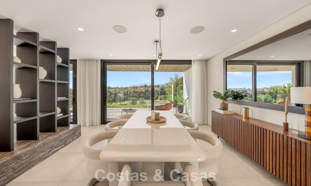 5-bedroom contemporary villa for sale frontline golf in Nueva Andalucía, Marbella 806787