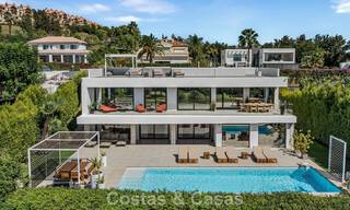 5-bedroom contemporary villa for sale frontline golf in Nueva Andalucía, Marbella 806792 