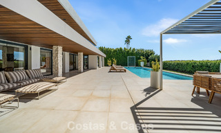 5-bedroom contemporary villa for sale frontline golf in Nueva Andalucía, Marbella 806806 