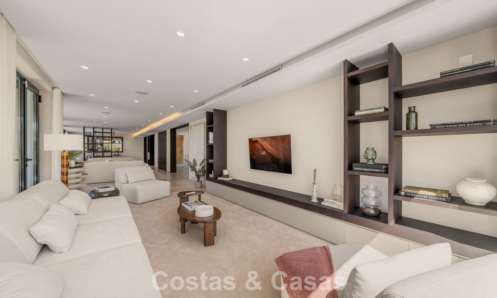 5-bedroom contemporary villa for sale frontline golf in Nueva Andalucía, Marbella 806808