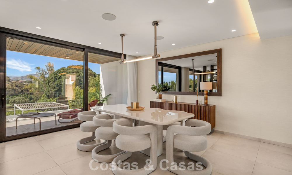 5-bedroom contemporary villa for sale frontline golf in Nueva Andalucía, Marbella 806823