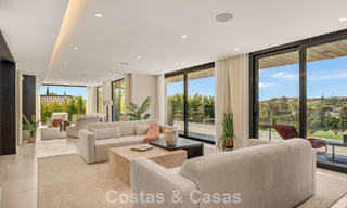 5-bedroom contemporary villa for sale frontline golf in Nueva Andalucía, Marbella 806826 