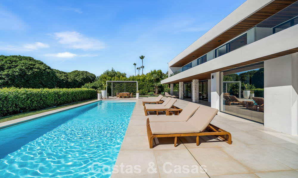5-bedroom contemporary villa for sale frontline golf in Nueva Andalucía, Marbella 806831