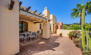 Bright corner penthouse with 360° views in Los Arqueros Golf Resort, Marbella - Benahavís 806847 