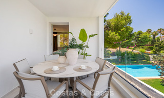 Contemporary renovated luxury penthouse for sale within walking distance of the beach in Los Monteros, East Marbella 806560 