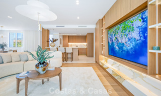 Contemporary renovated luxury penthouse for sale within walking distance of the beach in Los Monteros, East Marbella 806566 