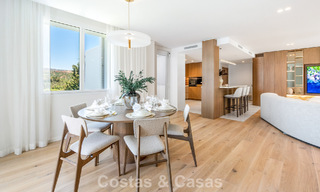 Contemporary renovated luxury penthouse for sale within walking distance of the beach in Los Monteros, East Marbella 806574 