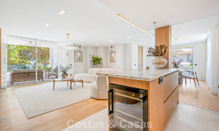 Contemporary renovated luxury penthouse for sale within walking distance of the beach in Los Monteros, East Marbella 806576 