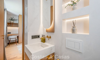 Contemporary renovated luxury penthouse for sale within walking distance of the beach in Los Monteros, East Marbella 806590 
