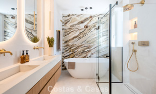 Contemporary renovated luxury penthouse for sale within walking distance of the beach in Los Monteros, East Marbella 806596 
