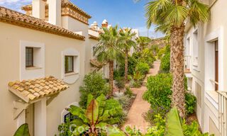 Move-in ready townhouses with mediterranean architecture for sale directly on the golf course in Estepona 806867 