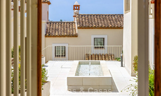 Move-in ready townhouses with mediterranean architecture for sale directly on the golf course in Estepona 806870 