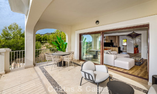 Move-in ready townhouses with mediterranean architecture for sale directly on the golf course in Estepona 806879 