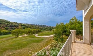 Move-in ready townhouses with mediterranean architecture for sale directly on the golf course in Estepona 806880 