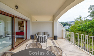 Move-in ready townhouses with mediterranean architecture for sale directly on the golf course in Estepona 806882 