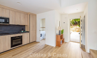 Move-in ready townhouses with mediterranean architecture for sale directly on the golf course in Estepona 806884 