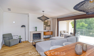 Move-in ready townhouses with mediterranean architecture for sale directly on the golf course in Estepona 806889 