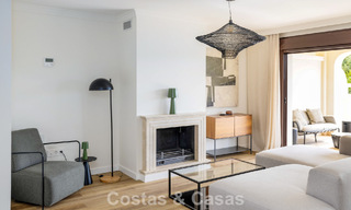 Move-in ready townhouses with mediterranean architecture for sale directly on the golf course in Estepona 806905 
