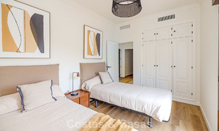 Move-in ready townhouses with mediterranean architecture for sale directly on the golf course in Estepona 806918 