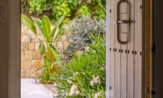 Move-in ready townhouses with mediterranean architecture for sale directly on the golf course in Estepona 806931 