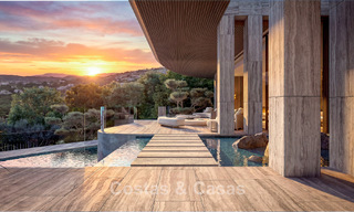 Cutting-edge designer villa with breathtaking golf and sea views for sale in La Reserva, Sotogrande 806937 
