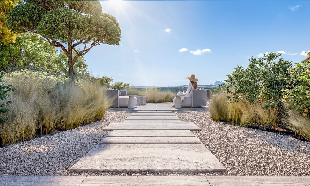 Cutting-edge designer villa with breathtaking golf and sea views for sale in La Reserva, Sotogrande 806939