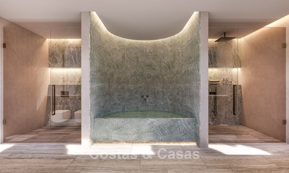 Cutting-edge designer villa with breathtaking golf and sea views for sale in La Reserva, Sotogrande 806949