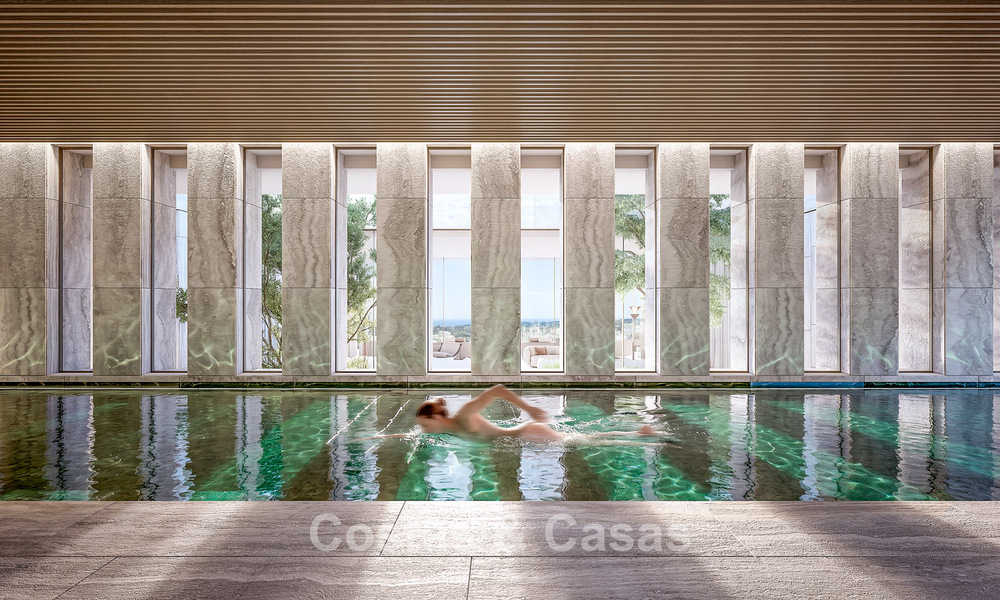 Cutting-edge designer villa with breathtaking golf and sea views for sale in La Reserva, Sotogrande 806950