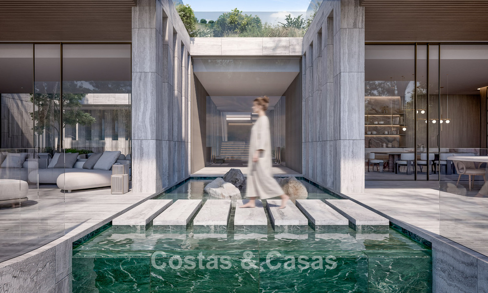 Cutting-edge designer villa with breathtaking golf and sea views for sale in La Reserva, Sotogrande 806959
