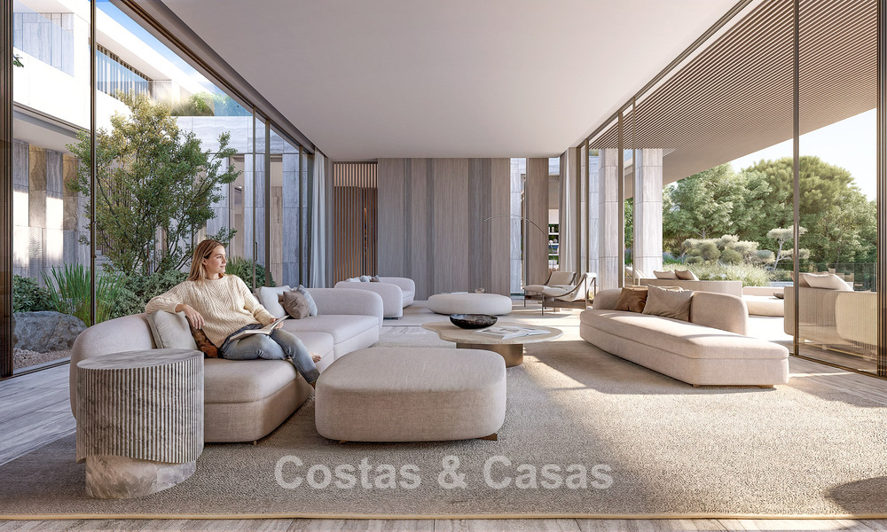 Cutting-edge designer villa with breathtaking golf and sea views for sale in La Reserva, Sotogrande 806962