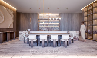 Cutting-edge designer villa with breathtaking golf and sea views for sale in La Reserva, Sotogrande 806963 