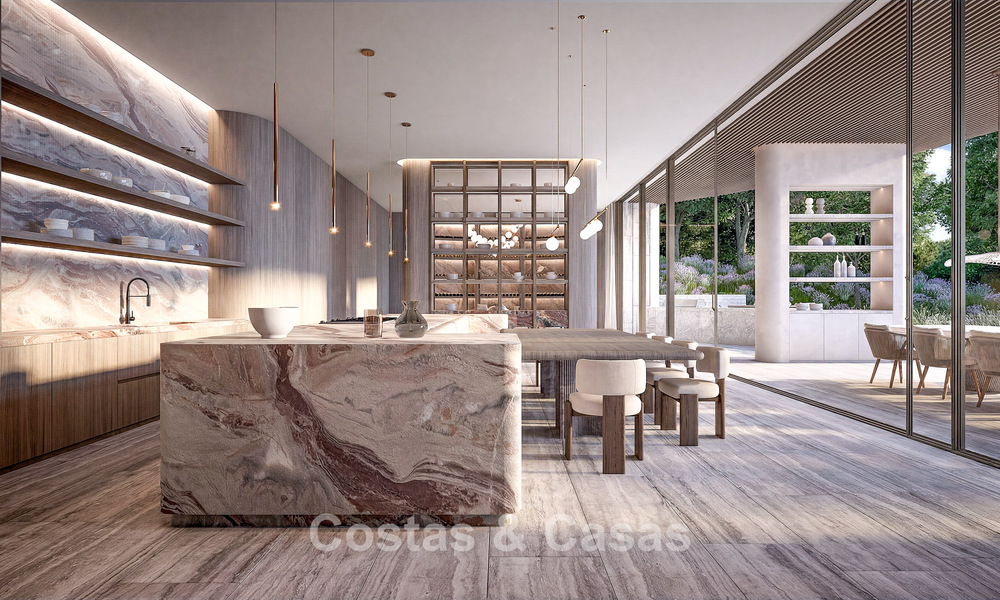 Cutting-edge designer villa with breathtaking golf and sea views for sale in La Reserva, Sotogrande 806964