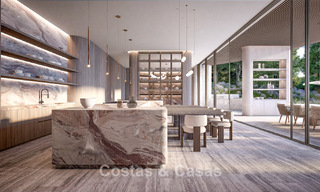 Cutting-edge designer villa with breathtaking golf and sea views for sale in La Reserva, Sotogrande 806964 