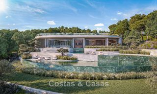 Cutting-edge designer villa with breathtaking golf and sea views for sale in La Reserva, Sotogrande 806970 