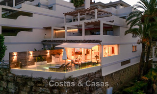 Stylishly renovated corner apartment with panoramic views for sale in Nueva Andalucía, Marbella 807102 
