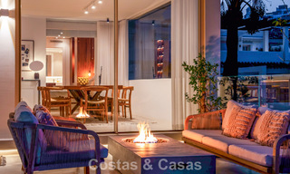 Stylishly renovated corner apartment with panoramic views for sale in Nueva Andalucía, Marbella 807103 