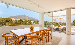 Stylishly renovated corner apartment with panoramic views for sale in Nueva Andalucía, Marbella 807119 