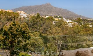 Stylishly renovated corner apartment with panoramic views for sale in Nueva Andalucía, Marbella 807135 