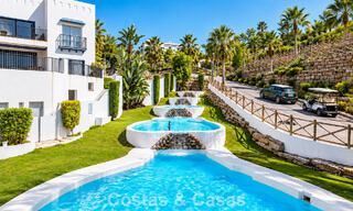 Contemporary, luxury, duplex penthouse for sale in a mediterranean-style resort complex in El Paraiso, Marbella - Benahavís 807302 