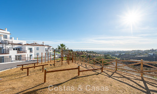Contemporary, luxury, duplex penthouse for sale in a mediterranean-style resort complex in El Paraiso, Marbella - Benahavís 807308 