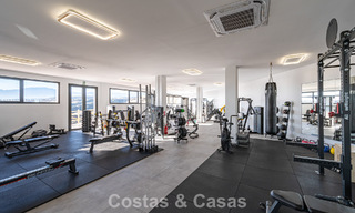 Contemporary, luxury, duplex penthouse for sale in a mediterranean-style resort complex in El Paraiso, Marbella - Benahavís 807310 