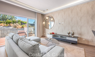 Contemporary, luxury, duplex penthouse for sale in a mediterranean-style resort complex in El Paraiso, Marbella - Benahavís 807331 