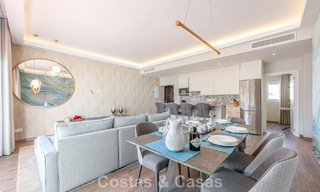 Contemporary, luxury, duplex penthouse for sale in a mediterranean-style resort complex in El Paraiso, Marbella - Benahavís 807333 