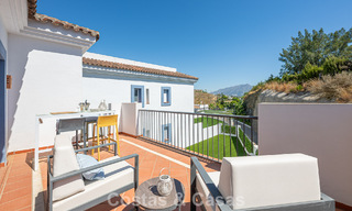 Contemporary, luxury, duplex penthouse for sale in a mediterranean-style resort complex in El Paraiso, Marbella - Benahavís 807342 