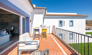 Contemporary, luxury, duplex penthouse for sale in a mediterranean-style resort complex in El Paraiso, Marbella - Benahavís 807343 