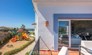 Contemporary, luxury, duplex penthouse for sale in a mediterranean-style resort complex in El Paraiso, Marbella - Benahavís 807345 