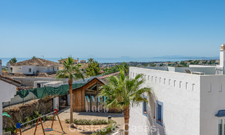 Contemporary, luxury, duplex penthouse for sale in a mediterranean-style resort complex in El Paraiso, Marbella - Benahavís 807356 