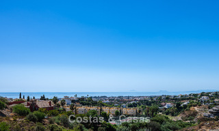 Contemporary, luxury, duplex penthouse for sale in a mediterranean-style resort complex in El Paraiso, Marbella - Benahavís 807362 