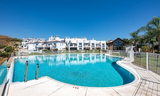 Contemporary, luxury, duplex penthouse for sale in a mediterranean-style resort complex in El Paraiso, Marbella - Benahavís 807366 